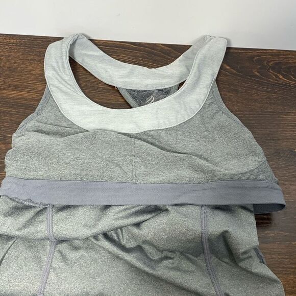 MPG Women's Stretchable Racerback Athletic Top Tanks Gray Size Small - Picture 9 of 10
